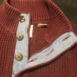 🌻COTTON BUTTON PLACKET SWEATER